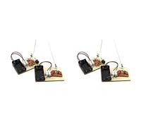 Mocturnity 2X Kits STEM, Apprendre Le Code Morse, Construire Une Machine Télégraphique, Expérience de Circuit électrique, Kit D'électricité (sans Batterie)
