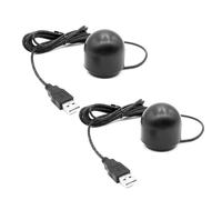 Mocturnity 2X Module D'Antenne RéCepteur GNSS GLONASS Sortie USB RéCepteur GPS USB G-Mouse, Mieux Que Le Module TOPGNSS BU-353S4