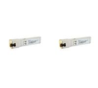 Mocturnity 2x Module Gigabit RJ45 SFP 10/100/1000Mbps SFP Cuivre RJ45 SFP Transcepteur Gigabit Ethernet Commutateur