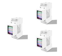 Mocturnity 3 x AT2PW 100 A Tuya WIFI Din Rail Energy Meter Smart Switch Télécommande AC 220 V Digital Volt Kwh Facteur de fréquence Meter