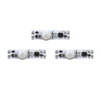 Mocturnity 3 x Module de commutateur de capteur de mouvement PIR 5-24 V CC et 12 V, module de commutateur de contrôleur de détecteur de mouvement humain