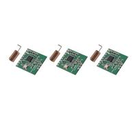 Mocturnity 3 x Module émetteur-récepteur d'antenne de transmission radio CC1101 868MHZ