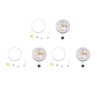 Mocturnity 3 x pour Seagull 2130 V8 Edition Remplacez le mouvement ETA 2824-2 par Men