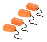 Mocturnity 4-Pack de Sac de Couchage d'urgence Thermique ImperméAble Couverture de Survie pour Le Camping en Plein Air RandonnéE
