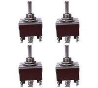 Mocturnity 4 x AC 250 V/15 A 125 V/20 A Interrupteur à levier momentané DPDT à 3 positions