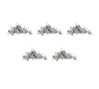 Mocturnity 5000 Pièces/Lot Mèches de Bougie 1 Pouce Mèche de Bougie à Faible Fumée avec Onglets en Métal Mèches de Lumière de Thé pour la Fabrication de Bougies