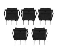 Mocturnity 5X Composant Logiciel Enfichable de AC15A/250V 20 A/125 V 3 Pin SPDT ON-OFF-ON 3 Position Interrupteur A Bascule