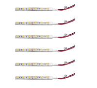 Mocturnity 6 bandes lumineuses étanches 5050 LED DC 12 V Caravane Voiture 10 cm