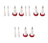 Mocturnity 6 Paires de 4 mm Banana Jack 10Kv-30Kv Connecteur Haute Tension Fiche et Prise Instrument de Test D'Alimentation