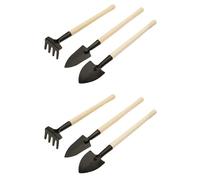 Mocturnity 6 PièCes Petite Pelle à Main de Jardinage Truelle de Jardin Transplanteur LéGer Confortable PoignéE Ergonomique Outil de Jardinage