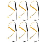 Mocturnity 6X -81533B Capteur de Type K Sonde de Température de à Angle Droit Thermocouple Haute Température -50 à 500 Celsius