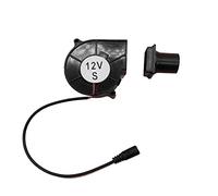 Mocturnity 7530 PWM Air Blower 12V 0.2A AC Powered Fan pour BBQ Camping Picnic Fire Tools