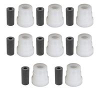 Mocturnity 8 accessoires pour machines à jet de 35 x 20 x 8 mm Buse en carbure de bore pur de classe I Buse de jet avec pointe abrasive