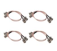 Mocturnity 8 Pièces 3G HD SDI Câble BNC Câble 30cm 75 Ohm pour Caméras équipement Vidéo Prend en Charge HD-SDI 3G-SDI 4K 8K SDI Câble Vidéo