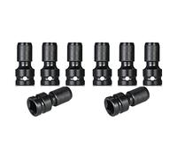 Mocturnity Adaptateur de 8 pièces 1/2 unité carrée vers 1/4 adaptateur de prise de tige hexagonale convertisseur