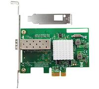 Mocturnity Adaptateur RéSeau Convergé Gigabit Ethernet Puce 82576, Fibre Optique à Port PCI-Ex1 NA82576-1SFP