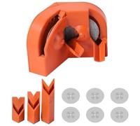 Mocturnity Aiguiseur de forets multi-usages, aiguiseur de forets en carbure avec 6 meules, outil de meulage pour perceuse électrique