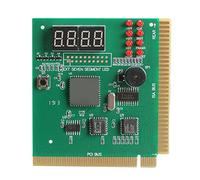 Mocturnity Analyseur de PC avec écran LCD à 4 chiffres, carte de diagnostic, carte mère, testeur postérieur, analyse d'ordinateur, carte PCI, mémoire réseau, CPU