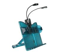 Mocturnity Bibliothèque de lecture multifonction pliable en plastique avec lumière de lecture bleue pour enfants