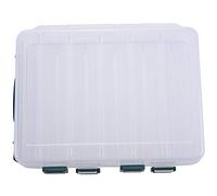 Mocturnity Boîte à outils Appât et pêche double face PP Boîte de ligne Plomb Flotteur Hameçons de grande capacité Accessoires de pêche