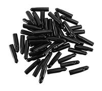 Mocturnity Bouchon verseur en caoutchouc noir pour bouteille d'alcool Couverts de poudre de canon Distributeur (48)