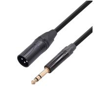 Mocturnity Câble audio jack de 6,35 mm, XLR mâle de 6,35 mm, XLR mâle de 3 pour microphone, 1 mètre