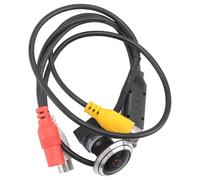 Mocturnity Caméra vidéo AHD panoramique à œil de 1,7 mm 2MP 1080P Caméra avec viseur de judas de porte grand angle pour la sécurité à la maison NTSC
