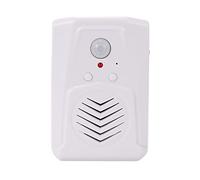 Mocturnity Capteur de mouvement Interrupteur de sonnette de porte MP3 Sonnette infrarouge sans fil PIR Capteur de mouvement Avertissement vocal Sonnette de porte d'entrée Alarme