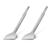Mocturnity Ciseau à Carrelage 250 X 75 Mm de Large Adapté pour Marteau éLectrique Ciseau à CôNe Ciseau Plat AdhéSif pour Carrelage en Acier SpéCial