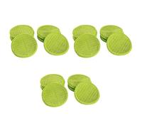 Mocturnity Coussinets de nettoyage de rechange pour serpillère rotative électrique sans fil Lingettes de rechange pour serpillère rotative électrique, 36 tampons de nettoyage