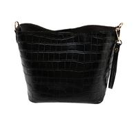 Mocturnity Crocodile Sac Seau En Cuir Sac À Bandoulière Pour Femme Sac À Bandoulière Casual Messenger Bag Sacoche En Cuir Pour Homme Noir