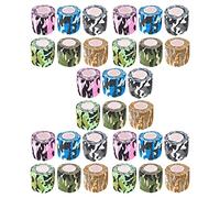 Mocturnity d'emballage de 30 rouleaux en vrac (couleurs assorties et camouflées au hasard)