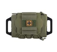 Mocturnity Déploiement Kit Outdoor Quick Pull Medical Kit Outdoor Chasse Camping d'urgence Kit de Survie Vert