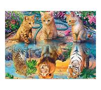 Mocturnity DIY 5D Diamant Peinture et Chat Broderie Point de Croix Art Mur DéCor à