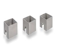 Mocturnity Entretoise universelle en acier inoxydable pour grille (3 unités)