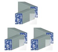 Mocturnity Kit de papier cyanotype de papier d'impression solaire de 183 pièces, sensibilité du papier à dessin solaire, papier d'impression naturelle (5,9 x 3,9 pouces)