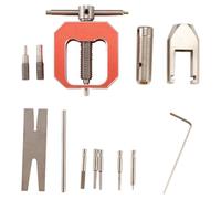 Mocturnity Kit d'outils pour enlever l'engrenage pignon moteur, outil extracteur d'engrenage moteur RC, jeu universel d'extracteur d'engrenage pignon du moteur rouge
