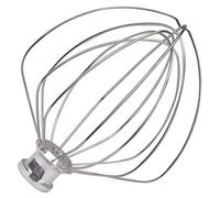 Mocturnity KN256WW Accessoires de fouet à œufs pour mixeur vertical Bowl-Lift 5-6QT Mélangeur de crème d'oeuf Mélangeur de mayonnaise pour gâteaux