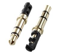 Mocturnity Lot de 10 fiches 3,5 mm mâles 3 Jack audio pour écouteurs de soudage