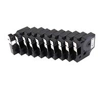 Mocturnity Lot de 10 rubans d'étiquettes compatibles avec Label Maker/Tape 45013 Noir Enveloppe Compatible pour Label Manager 160210450280