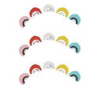 Mocturnity Lot de 15 sifflet d'oiseau amusant et sifflet en langue magique pour appeler des oiseaux pour produire une voix d'octave haute