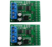 Mocturnity Lot de 2 interrupteurs numériques d'entrée/sortie 8 canaux TTL LvTTL CMOS RS485 Module de contrôle IO tableau de bord Modbus Rtu pour relais PLC, (sans broche)