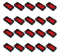 Mocturnity Lot de 20 extenseurs PoE à 2 ports 100 Mbps avec norme IEEE 802.3Af pour caméra IP NVR Ap IP Voice PoE Extend 100 mètres pour plage PoE