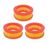 Mocturnity Lot de 3 filtres à air ronds pour tronçonneuse 5800 pour tronçonneuse à essence 5200 5800 52 cc 58 cc