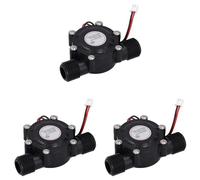 Mocturnity Lot de 3 kits de chargeur hydraulique de mini-générateur hydroellémétrique d'énergie d'eau de 12 V CC
