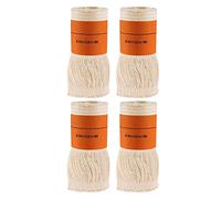 Mocturnity Lot de 4 mèches de 9,5 x 18 cm pour poêles à pétrole pour une utilisation en intérieur, mèche pour chauffage au pétrole