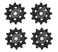 Mocturnity Lot de 4 roues de poulie de vélo de montagne en plastique 12T 11 vitesses Kit pour X01 Xx1 Gx Nx