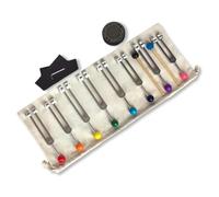 Mocturnity Lot de 8 touches, diapasons pour chakra musical, thérapie sonore, maintien du corps, de l'esprit et de l'esprit en harmonie 126,22 Hz