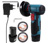 Mocturnity Mini meuleuse d'angle rechargeable pour , meuleuse manuelle électrique, polisseuse avec prise européenne