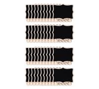 Mocturnity Mini tableau noir, lot de 40 petits tableaux noirs pour messages et décorations d'événements